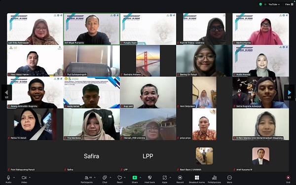 Peserta Workshop Buku Ajar Terintegrasi Penelitian dan Pengabdian kepada Masyarakat (PKM) Tahun 2025. (foto : istimewa)