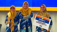 Tiga pustakawan UNIMMA yang mengembangkan RDS dan menjadi juara 3 ALIA 2025. (foto : istimewa)