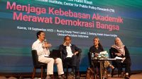 Diskusi yang mengangkat tema 'Menjaga Kebebasan Akademik Merawat Demokrasi Bangsa di Kampus Terpadu UII Yogyakarta, Kamis (18/9/2025). (foto : istimewa)