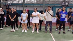 Peserta  Wates Fun Tennis. (foto : istimewa)