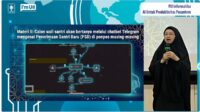 Nur Wijayaning saat menjelaskan tentang penggunaan AI untuk efisiensi administrasi Pesantren. (foto : istimewa)