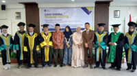 Muhammad Najid Aufar meraih gelar doktor pada Program Doktor Hukum Islam UII (foto: firnas)