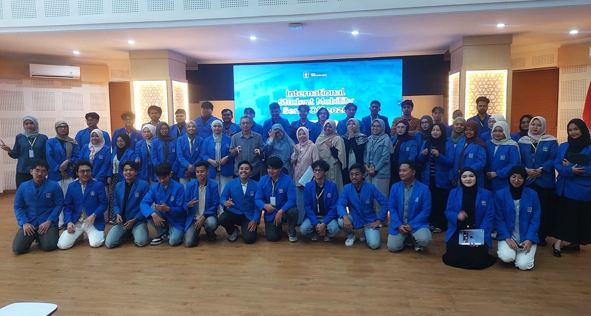Mahasiswa dan dosen FTDI UII yang akan mengikuti Mobilitas dan Kolaborasi Global 2026. (foto : heri purwata)